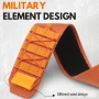 Ремінець Nylon Military для смартгодинників Xiaomi Redmi Watch 5 Lite / Watch 5 Active 22mm сірий