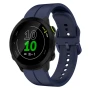 Ремешок Silicone для Amazfit GTR Mini 20mm с пластиковой застежкой тёмно-зелёный