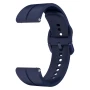 Ремешок Silicone для Amazfit GTR Mini 20mm с пластиковой застежкой тёмно-зелёный