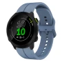 Ремешок Silicone для Amazfit GTR Mini 20mm с пластиковой застежкой тёмно-зелёный