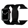 Металевий ремінець Milanese Magnetic Hoco WA03 для Apple Watch 1-8 / Ultra (42 / 44 / 45 / 49 mm) чорно-червоний