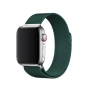 Металлический ремешок Milanese Magnetic Hoco WA03 для Apple Watch 1-8 (38 / 40 / 41 mm) тёмно-зелёный