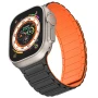 Ремінець Silicone Magnetic для Apple Watch 42 / 44 / 45 / 49 mm рожевий
