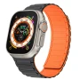 Ремінець Silicone Magnetic для Apple Watch 42 / 44 / 45 / 49 mm рожевий