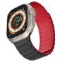 Ремінець Silicone Magnetic для Apple Watch 42 / 44 / 45 / 49 mm рожевий