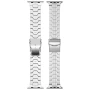 Металлический ремешок Titan Metal Classic для Apple Watch Series 10 46mm серебряный