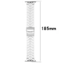 Металлический ремешок Titan Metal Classic для Apple Watch Series 10 46mm серебряный