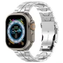 Металлический ремешок Titan Metal Classic для Apple Watch Series 10 46mm серебряный