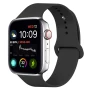 Ремешок Silicone для Apple Watch 42/44 mm  темно-малиновый