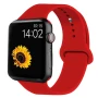 Ремешок Silicone для Apple Watch 42/44 mm  темно-малиновый