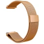 Металлический ремешок Milanese Magnetic для смарт-часов Garmin Venu 3S 18mm​ rose gold