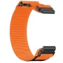 Ремінець Nylon Loop для смартгодинників Garmin Fenix 8 (43mm) 20mm оранжевий