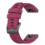 Ремінець Silicone для Garmin Fenix 8 47mm бордовий