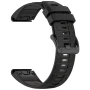 Ремінець Sport Silicone Dual Color для Garmin Fenix 8 51mm / Tactix 8 51mm, 26mm​​ білий з чорним