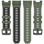 Ремінець Sport Silicone Dual Color для Garmin Instinct 3 45mm / 50 mm / Fenix 8 47mm​​ зі шпилькою чорно-сірий