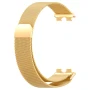 Металевий ремінець Milanese Magnetic для смартгодинників Huawei Band 8 / Band 9 золотий