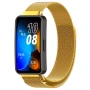 Металевий ремінець Milanese Magnetic для смартгодинників Huawei Band 8 / Band 9 золотий