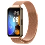 Металевий ремінець Milanese Magnetic для смартгодинників Huawei Band 8 / Band 9 золотий