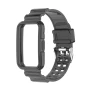 Ремінець Glacier Armor для смарт-годинників Huawei Watch Fit 2 з металевою защіпкою прозорий