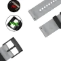 Силіконовий ремінець Structural Rhombus для Huawei Watch GT 4 41mm, 20mm​ чорно-червоний
