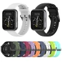 Ремінець Silicone для смарт-годинників Realme Watch 2 / Watch 2 Pro / Watch 3 оранжевий