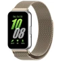 Металлический ремешок Milanese Magnetic для смарт-часов Samsung Galaxy Fit3 серебряный
