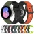 Силіконовий ремінець Silicone Dual Color для смарт годинника Samsung Galaxy Watch 6 / 5 / 4, 22mm