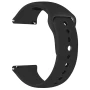 Ремінець Silicone для Samsung Galaxy Watch FE 40mm / Watch 7 / 6 / 5, 20mm чорний