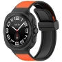 Ремешок Elegant leather Strap для Samsung Galaxy Watch Ultra 47mm с магнитной защелкой