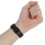 Ремешок Silicone Stripe для смарт-часов Suunto 7 / Spartan  / Sport / 9 Baro / D5 24mm черный с желтым