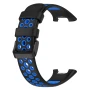 Ремінець Sport Silicone для Xiaomi Mi Band 7 Pro чорний з жовтим