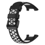 Ремінець Sport Silicone для Xiaomi Mi Band 7 Pro чорний з жовтим