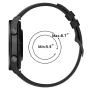 Ремешок Silicone для смарт-часов Xiaomi Black Shark GT / Watch S1 22mm черный