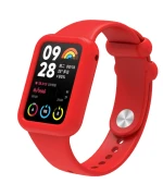 Силиконовый ремешок с чехлом для смарт-часов Xiaomi Mi Band 8 Pro