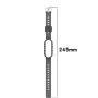 Ремінець Glacier Armor для смарт-годинника Xiaomi Mi Band 8 з металевою застібкою зелений