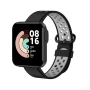 Ремінець Sport Silicone для Xiaomi Redmi Watch 2 / Watch 2 Lite білий із зеленим