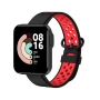 Ремінець Sport Silicone для Xiaomi Redmi Watch 2 / Watch 2 Lite білий із зеленим