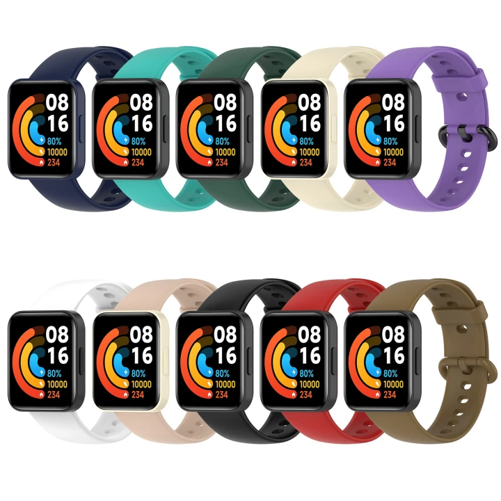 Ремінець Silicone для Xiaomi Redmi Watch 2 / Redmi Watch 2 Lite