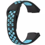 Ремінець Sport Silicone для Xiaomi Redmi Watch 3 Active чорно-синій