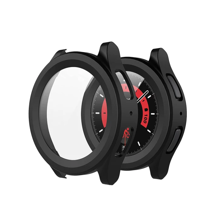 Чохол із захисним склом Protective Cover with Glass для Samsung Galaxy Watch 5 Pro 45 mm
