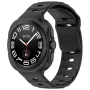 Ремешок Silicone для смарт-часов Samsung Galaxy Watch Ultra зеленый