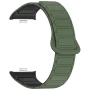 Ремешок Silicone Magnetic для смарт-часов Xiaomi Smart Band 9 Pro зеленый