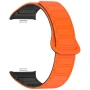 Ремешок Silicone Magnetic для смарт-часов Xiaomi Smart Band 9 Pro зеленый