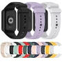 Ремінець Silicone для Xiaomi Redmi Watch 4 світло-сірий