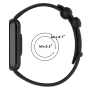 Ремінець Silicone для Xiaomi Redmi Watch 4 світло-сірий