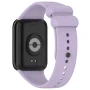 Ремінець Silicone для Xiaomi Redmi Watch 4 світло-сірий
