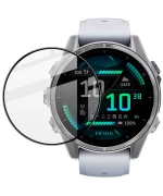 Протиударне захисне скло SoftGlass Full Cover PMMA для Garmin Fenix 8 43mm​, Black
