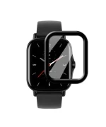 Противоударное защитное стекло SoftGlass Full Cover PMMA для смарт-часов Haylou RS5, Black
