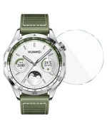 Защитное стекло HD Clear для смарт-часов Huawei Watch GT 4 46mm с рамкой для поклейки