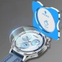 Защитное стекло HD Clear для смарт-часов Huawei Watch GT 5 Pro 46mm с рамкой для поклейки